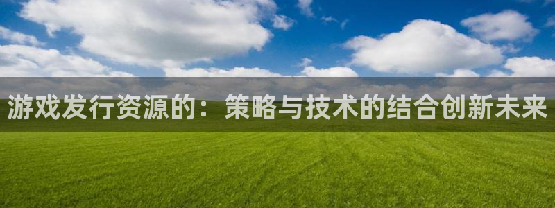 bbin视讯官网注册方法有哪些软件：游戏发行资源的：策略与技术的结合创新未来